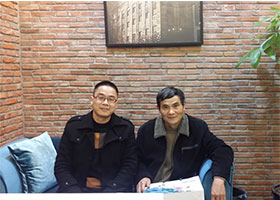 張總對一格家具高度認可