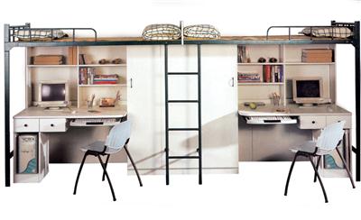 學生 職員宿舍 木質 鐵架床系列