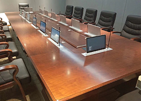 智能升降會議桌