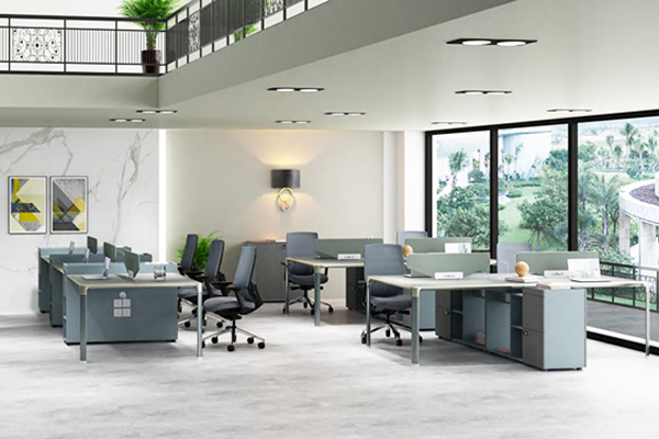 現代簡約屏風辦公卡位